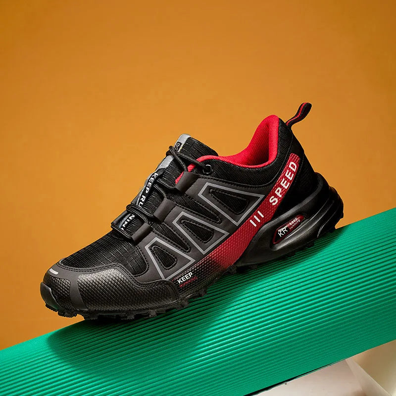 Lockless Fahrradschuhe für Herren, rutschfeste Outdoor-Mountain-Cross-Country-Wanderschuhe, atmungsaktive Sportschuhe, Rennradschuhe