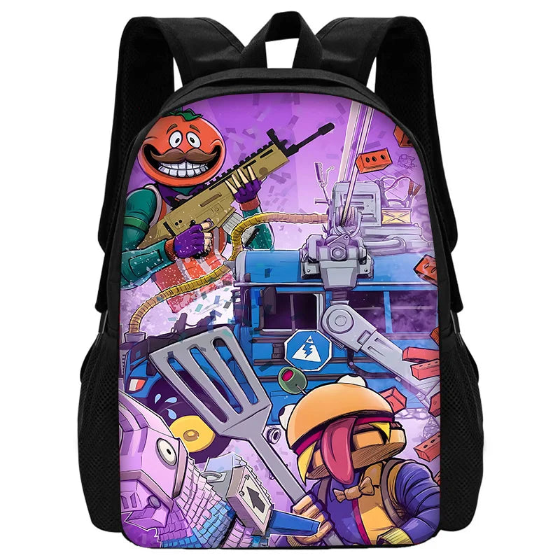 Hot Game Shooting Fortnite Kids Backpacks Boys and Girls Student Birthday Gift Child School Bag Unisex Camping Durable Rucksack