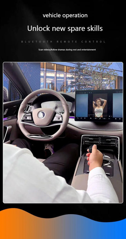 Nova prstanska miška s sledilno kroglico 2.4G+Bluetooth, brezžična miška za daljinsko upravljanje, za kratke videoposnetke/PPT predstavitve/govore/zaslone v vozilu