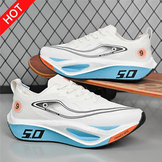 Nuevas zapatillas deportivas para hombre y mujer, zapatillas de running, placa de carbono, competición de maratón masculina, amortiguación, zapatillas de entrenamiento atlético