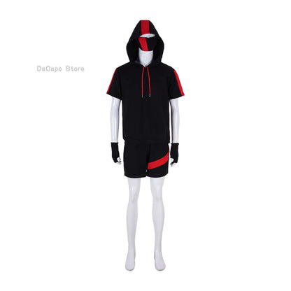Adults Kids Fortnit Cosplay IKONI EPIC Outfit Skin Battle Uniforms Costume Clothes Uniform Anime Game Cosplay Halloween SRR7IA
