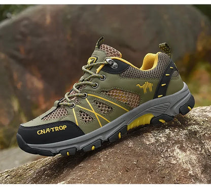 Men's Hiking Shoes Breathable Mesh Sports Summer Outdoor Wear-resistant Hiking and Hunting Tactical Shoes