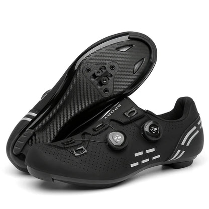 Hochwertige Fahrradschuhe für Herren, SPD, selbstverriegelnd, Rennrad-Sportschuhe, MTB-Mountainbike-Schuhe für Damen, rutschfeste Fahrradschuhe 36-47