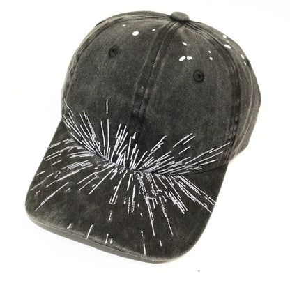 Korean Kpop What Is Your Love Song Same Knitted Embroidery Cap World Tour Concert Cap Fashion Women Men Outdoor Baseball Caps