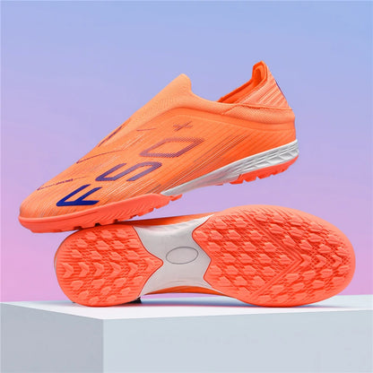 New Men's Soccer Shoes Futsal Football Boots Sneakers Match Grass Cleats High-Quality Non-Slip Indoor Hot-Selling High-Top Outdoor