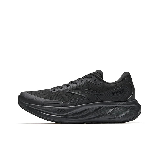 Anta Textile, Synthetikleder Low-Top PG7 Casual-Laufschuhe Herren Schwarz 112545545-9