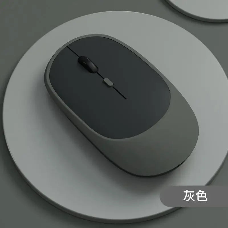 Lenovo draadloze muis USB-oplaadbaar ergonomisch met instelbare DPI voor kantoor, stil, 2.4G Bluetooth optische elektrische muis voor gaming en kantoor