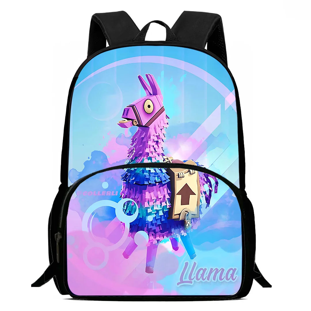 Zaino per bambini Classic Game FortniteS, per ragazzi e ragazze, regalo di compleanno per studenti, borsa scuola per bambini, grande capacità, zaino da campeggio resistente