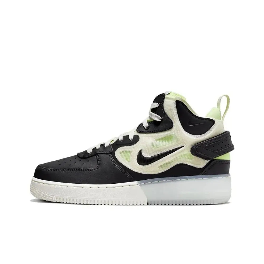 Nike Air Force 1 Stylish and Versatile Unisex Mid-Top Skate Shoes Slip-Resistant and Durable Casual Shoes FN4274-100