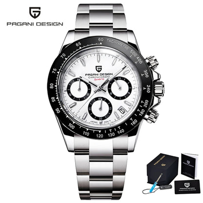 2026 New PAGANI DESIGN Mens Quartz Watches Top Brand Luxury Business Watch For Men Stainless Steel Waterproof Chronograph Clock