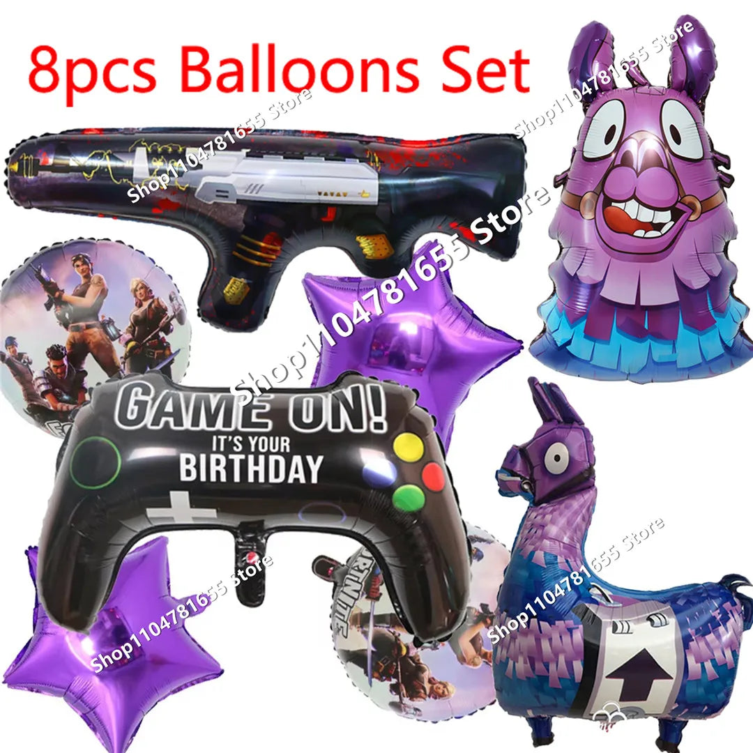 8Pcs/Set 10cm Fortnite Toys Action Figure Model Game Battle Royale Cool Toy Doll Kids Boys Fun Birthday Xmas Gift