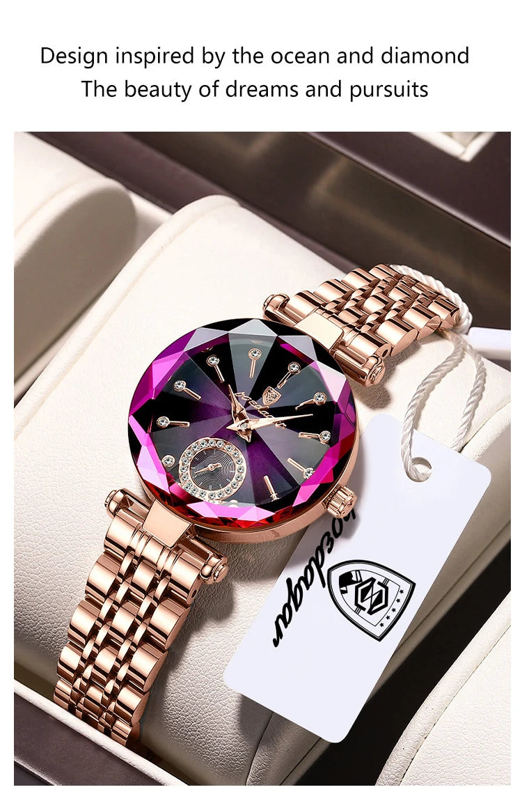 POEDAGAR Luxury Watch For Women Waterproof Casual Quartz Ladies Wristwatch High Quality Elegant Women's Watches Female Reloj+Box