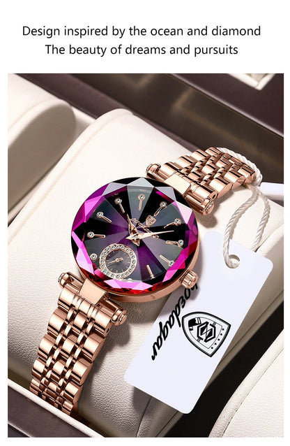 POEDAGAR Luxury Watch For Women Waterproof Casual Quartz Ladies Wristwatch High Quality Elegant Women's Watches Female Reloj+Box