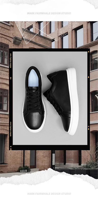 Baskets pour homme, chaussures rehaussantes, semelles rehaussantes, talons hauts de 6 à 10 cm, chaussures en cuir, chaussures de sport, chaussures pour homme