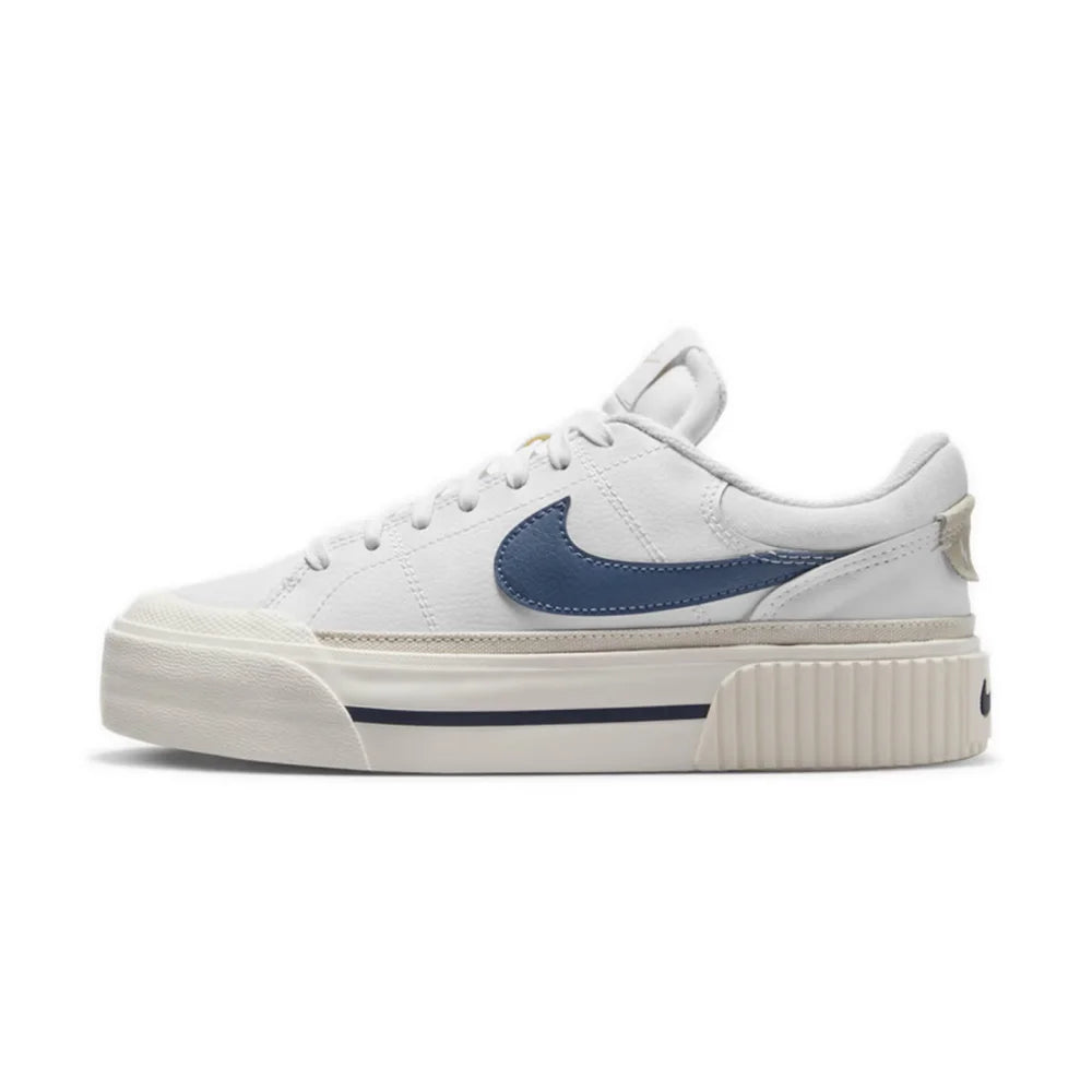 Nike Court Legacy: suela con diseño para aumentar la altura, amortiguación cómoda y antideslizante, zapatillas deportivas duraderas FZ2606-100