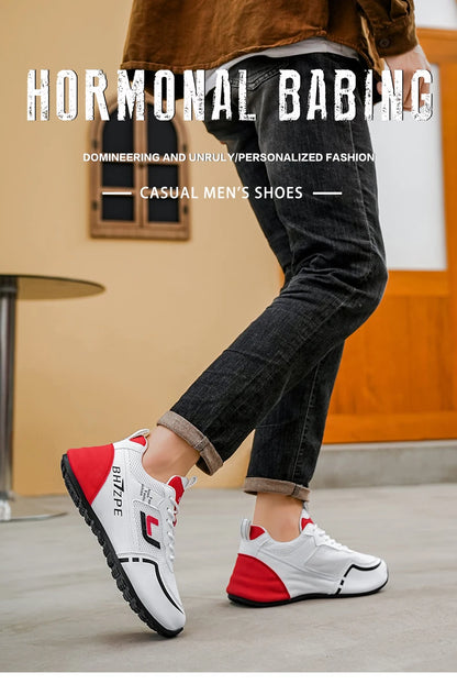 Brand Protection 2026 New Men’s Lightweight Non-Slip Breathable Wear-Resistant Running Sports Fashion Versatile Casual Shoes