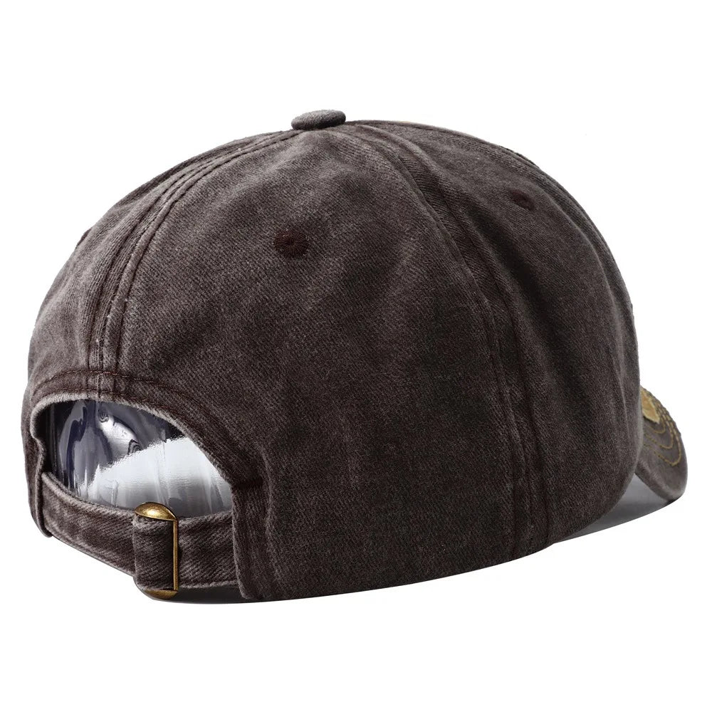 Hip Hop Vintage vypraná džínsová bejzbalová čiapka Casquette Homme s výšivkou býčej hlavy Y2k Snapback Dad Hats pre ženy a mužov