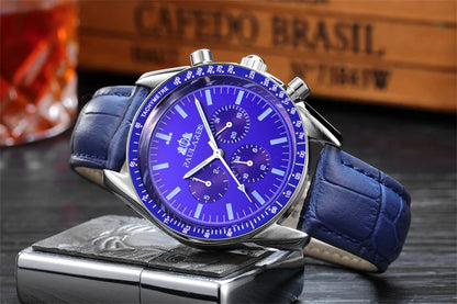 PAULAREIS P Brand Luxury Men Mechanical Watches Calendar Business Watch Men's Sports Waterproof Stainless Steel Automatic Watches