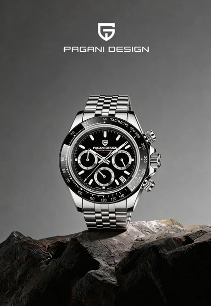 PAGANI Design 2026 New Mens Quartz Watch Luxury Sports Fashion Style Sapphire Glass Japan VK63 Movement Water Resistant PD1644