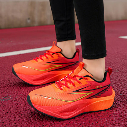 Zapatillas deportivas unisex de malla transpirable, modernas y profesionales, para running y fitness al aire libre, cómodas, con cordones, para hombre