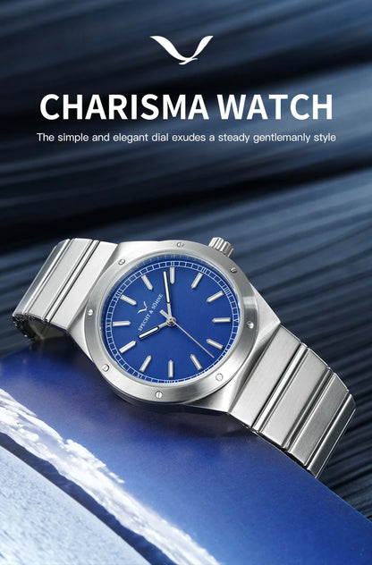 New Arrivals 2026 Specht & Söhne Luxury Watch 38MM Men's Quartz Super Slim Stainless Steel Sapphire Crystal 50M Water Resistant