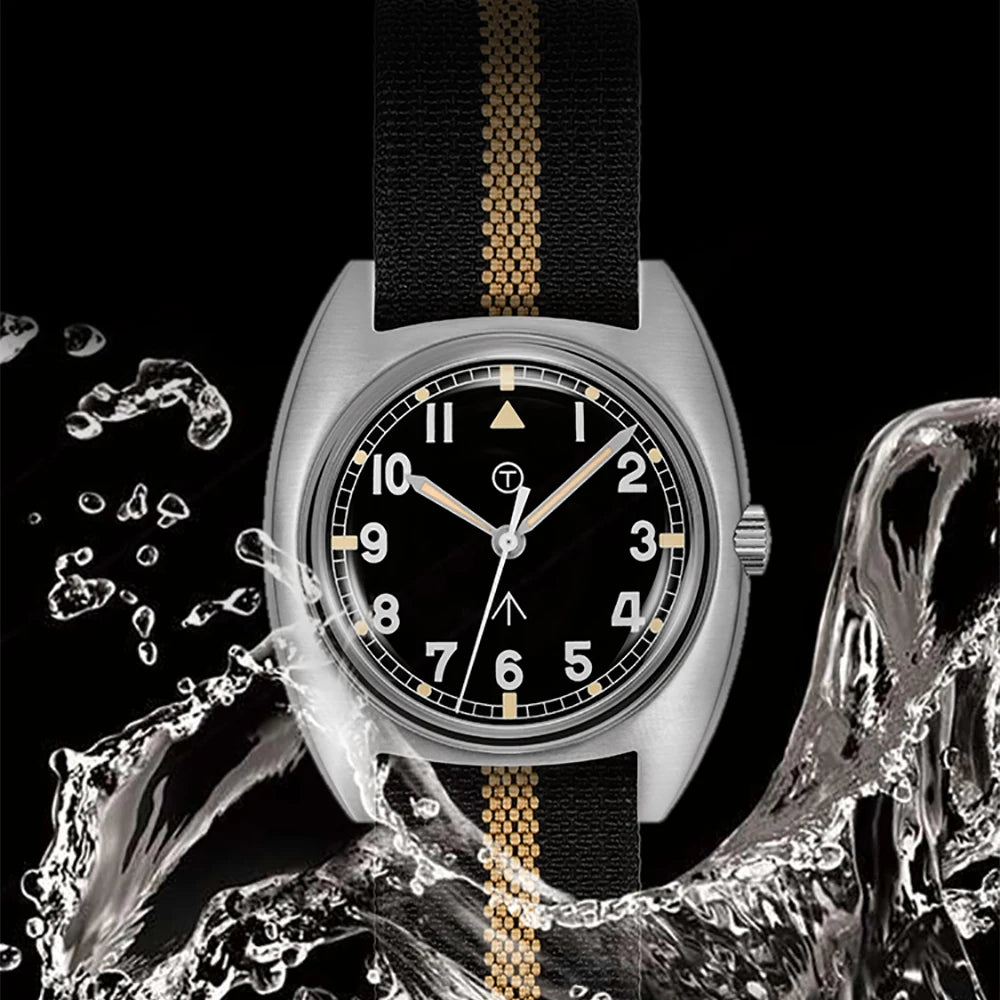 RDUNAE RA02 2025 New Men's Quartz Watch K1 Mineral Crystal Miyota Super 2035 Stainless Steel Night Light Waterproof 5ATM Men's