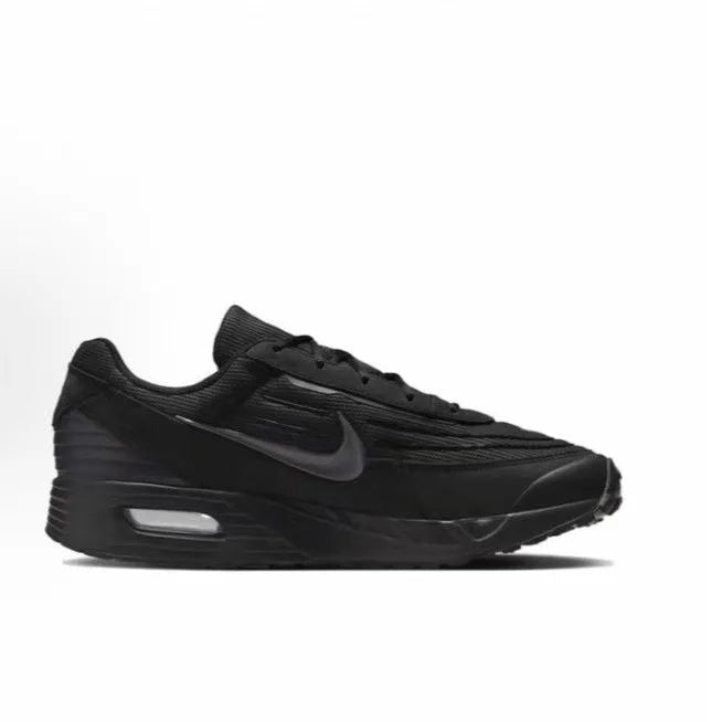 Nike Authentic AIR MAX VERSE, chaussures de course noires, couleur anthracite, chaussures de ville basses et respirantes pour hommes et femmes, modèle HV4415-100.
