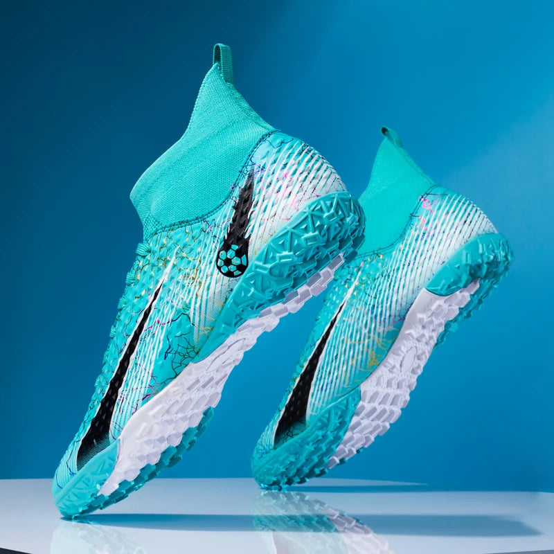 Men's Soccer Shoes Kids Football Boots Women Professional Soccer Cleats Antiskid Chaussure TF/FG Outdoor Athletic Football Shoes
