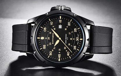 SAPPHERO Men’s Watch – Luxury quartz watch, water-resistant to 50 m, featuring an imported movement and a stainless steel case – An ideal gift idea for men.