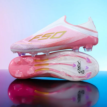 New Men Football Boots Non-Slip Boys Soccer Shoes Grass Cleats High-quality Match Sneakers Hot-selling Outdoor High-top Light