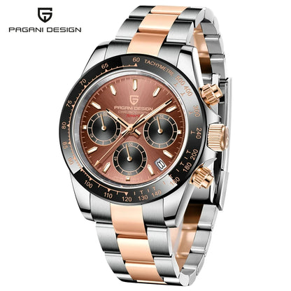 Gold 1644 PAGANI DESIGN 2026 New Men's Watches Top Brand Luxury Mens Quartz Wrist Watch Men Watch Men Chronograph Waterproof
