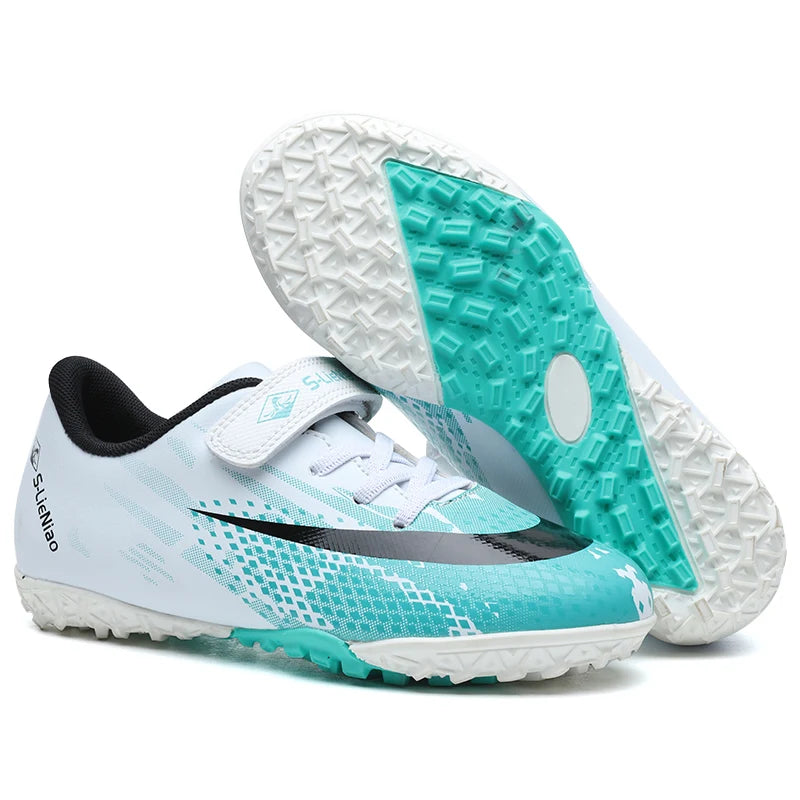 Personnalité : élégantes et confortables, baskets de sport pour garçons et filles, pour l'entraînement, en salle ou en extérieur, sur gazon, pour les jeunes et les étudiants, chaussures de football, pointures 29 à 39#