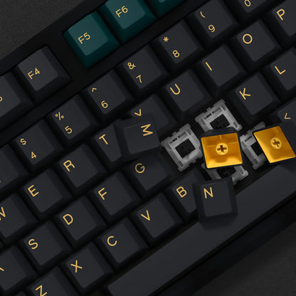 KBDiy GMK MarrsGreen Keycap tasti profilo Cherry Double Shot PBT ISO per kit tastiera meccanica gamer DIY Gaming Point KeyCap