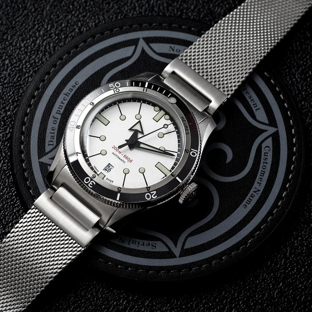 IX&DAO IPOSE Watch 5303 ETA-2824 Movement Automatic Mechanical GMT Sport Retro Diving Casual Dress 200m Waterproof Men Watches