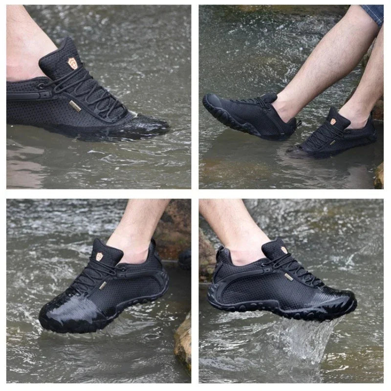 Outdoor-Kletterschuhe für Herren und Damen, Sneaker in Übergröße, Wander-Trainingsschuhe, hochwertige, verschleißfeste Abenteuer-Sportschuhe und Wasserschuhe