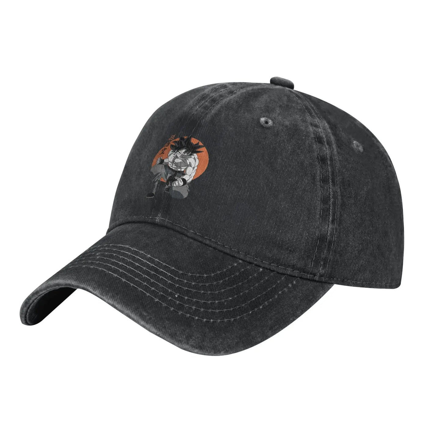 Classic DBZ dragon ball Goku Anime Baseball Caps Men Women Distressed Denim Washed Sun Cap Outdoor Running Adjustable Hats Cap