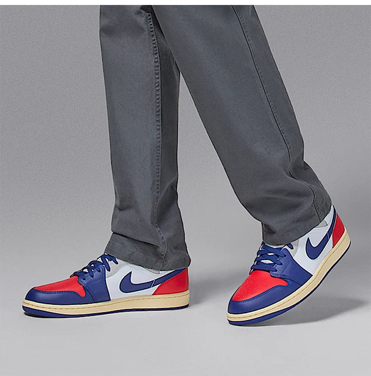 Nike Original JORDAN Herren-Basketballschuhe aus Leder, strapazierfähig, klassisch, DQ8426-102