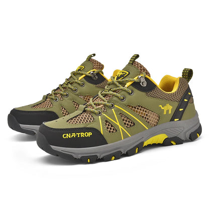 Men's Hiking Shoes Breathable Mesh Sports Summer Outdoor Wear-resistant Hiking and Hunting Tactical Shoes