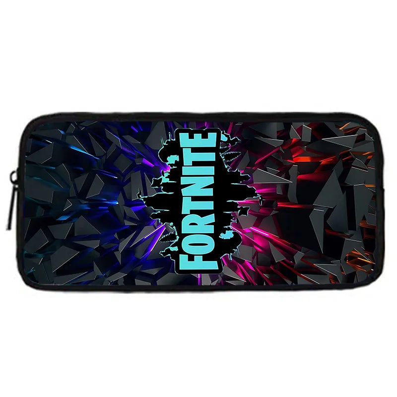 Child School Backpack with Lunch Bags ,Pencil Bags ,Hot Game Design-F-FortniteS School Bags for Boys Girls Best Gift
