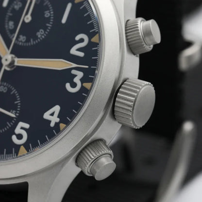 Militado VK61 VK67 Quarz-Chronographenuhr 39mm 316L-Edelstahlgehäuse 3 Zifferblätter wasserdicht 100M Multifunktions-Militäruhr