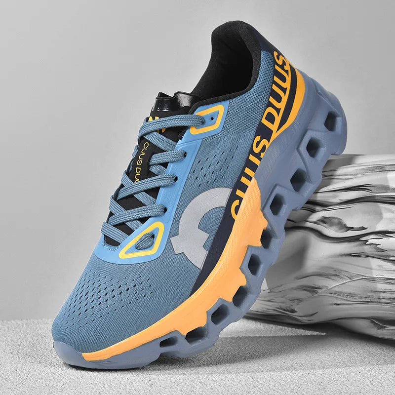 Herren-Laufschuhe Offroad-Schuhe Dämpfende Jogging-Schuhe Rutschfeste atmungsaktive Mesh-Luxusschuhe Outdoor-Paar-Trainer Renn-Sneaker