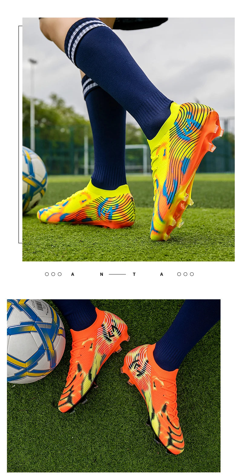 Men Professional Football Boots Resistant Comfortable Training Male Soccer Shoes Ultralight Top Quality Match Football Shoes