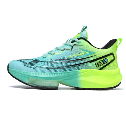 Unisex Sports Shoes Summer New Thick Sole Cushioning Anti Slip Rebound Professional Running Training Shoes for Teenagers