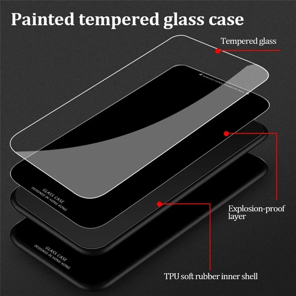 B-Battle-R-Royales-F-FortniteS Handyhülle für iPhone 17 Pro Max 15 Pro 14 12 11 13 Mini X XR XS 16 Plus SE Glas-Cover