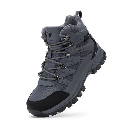 Bottes de randonnée Fittington pour hommes, à bout large, imperméables, montantes, tactiques, militaires, chaussures de trekking pour hommes, antidérapantes pour l'automne.