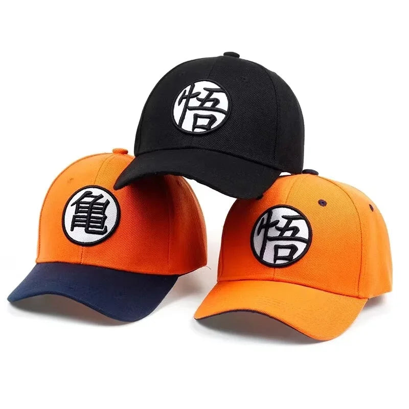 Dragon Ball Son Goku Unisex Gui Wu Vyšívané bejzbalové čiapky Jarné a jesenné outdoorové nastaviteľné ležérne klobúky Klobúk na ochranu pred slnkom