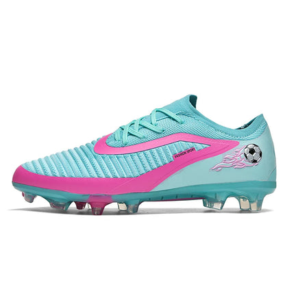 Neue Fußballschuhe für Herren, rutschfeste Fußballschuhe für Erwachsene, Outdoor-Sportschuhe für Jungen, lange Stollen, atmungsaktive und bequeme Trainings- und Wettkampf-Cleats