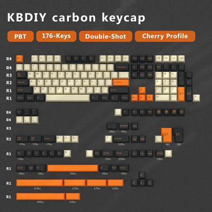 KBDiy GMK MarrsGreen Keycap tasti profilo Cherry Double Shot PBT ISO per kit tastiera meccanica gamer DIY Gaming Point KeyCap