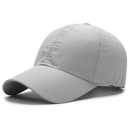 Mütze Herren Frühjahr/Sommer einfarbige Netzmütze Baseballmütze Damen Herbst Koreanische Ausgabe Sonnenschutzmütze Netz atmungsaktive Schirmmütze
