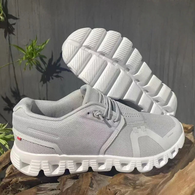 Zapatillas deportivas unisex de caña baja, ligeras y transpirables para running y actividades al aire libre, calzado deportivo casual, empeine de PU y malla, antideslizantes...